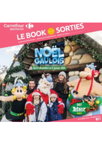 Prospectus Carrefour Express Saint-Sulpice-les-Feuilles : CARREFOUR SPECTACLES - LE BOOK DE VOS SORTIES