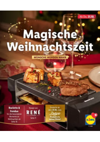 Prospectus Lidl Biasca : Magische Weihnachtszeit - DE