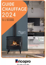 Prospectus Bricopro : Guide chauffage 2024