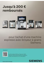 Promos et remises  : Siemens Jusqu’à 200 € remboursés