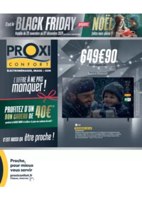 Prospectus Proxi Confort MAGNAC LAVAL : Tabloïd Proxiconfort Black Friday / Noël BB 2024