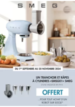 Prospectus  : UN TRANCHOIR ET RÂPES À CYLINDRES «SMSG01» SMEG