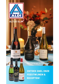 Prospectus Aldi BüTGENBACH : Ontdek Snel Onze Feestwijnen & Recepten!