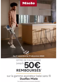 Prospectus Boulanger : OFFRE Miele : jusqu'à 50€ remboursés !