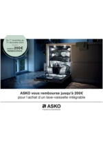 Prospectus Copra : Asko vous rembourse jusqu'à 200€