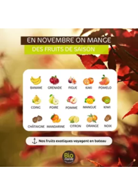 Prospectus Biomonde Laragne : En Novembre On Mange