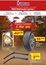 Promos et remises  : Préparez l’automne À PRIX BAS