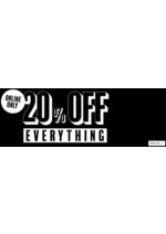 Promos et remises  : 20% Off Everything