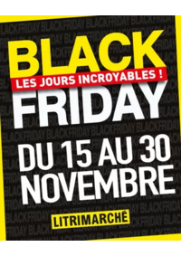 Prospectus Litrimarché LE BLANC : Black Friday