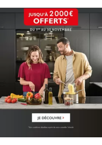 Prospectus Cuisines Schmidt ARGENTAN : Jusqu'à 2000 € offerts