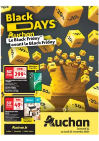 Prospectus Auchan HIRSON : Les Blacks Days c'est parti !