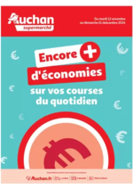 Prospectus Auchan Supermarché : Des économies au quotidien dans votre super