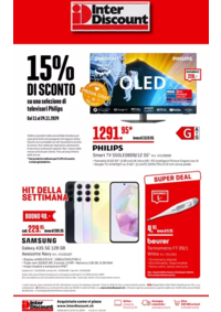 Prospectus Inter Discount Meilen : Interdiscount reklamblad IT