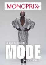 Prospectus Monop' : NOUVELLE COLLECTION MODE