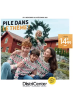 Prospectus distri-center : Pile dans le thème !