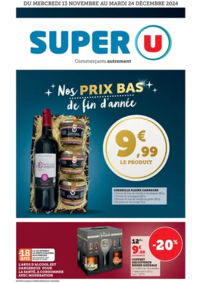 Prospectus Super U : Spécial Cadeaux et Spiritueux