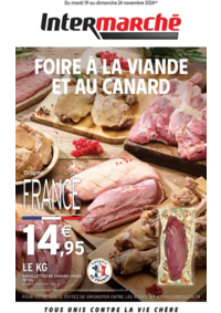 Prospectus Intermarché Contact AUXON : S47 - R2 - FOIRE A LA VIANDE/FOIRE AU GRAS