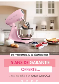 Prospectus BeDigital Onet Le Chateau : SMEG ROBOT SUR SOCLE