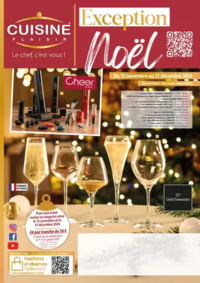 Prospectus Cuisine plaisir BAGNOLS SUR CEZE : Exception Noël