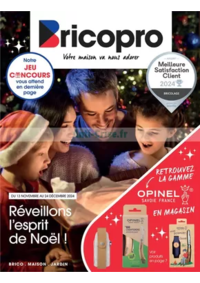 Prospectus Bricopro BRANTÔME : Réveillon l'esprit de Noël