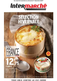 Prospectus Intermarché Super Morez : S48 - R5 - RACLETTE-FONDUE