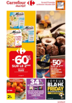 Prospectus Carrefour Market : JOYEUX NOEL & COEURS GOURMANDS