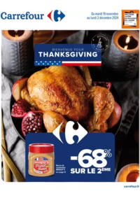 Prospectus Carrefour CHALONS EN CHAMPAGNE : BIENVENUE POUR THANKSGIVING