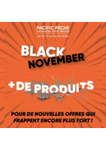 Prospectus Padd : Le Black November continue chez Pacific Pêche !