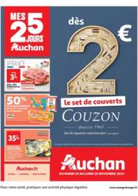 Prospectus Auchan Louvroil : Mes 25 jours Auchan, et encore plus de promos !