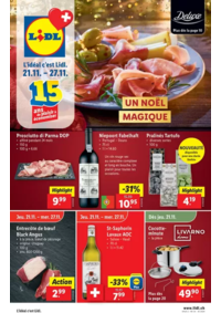 Prospectus Lidl : Üsi beste Ängbot für Sie