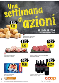 Prospectus Coop Supermarché Bellinzona - Via Gerretta : Top-Deals für alli Chunde