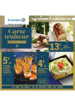 Prospectus E.Leclerc : CARTE TRAITEUR FESTIVE - MIXTE