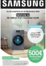 Promos et remises  : Jusqu'à 500€ remboursés