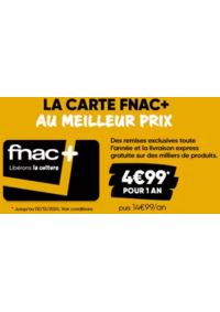 Prospectus Fnac Bourges : Black Friday Offre