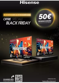 Prospectus Boulanger Wittenhiem : Hisense Offre Speciale Black Friday