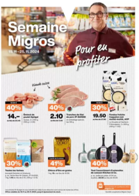 Prospectus Migros Aigle - Chablais Centre : Aktuälli Deals und Ängbot