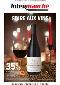 Prospectus Intermarché Super Montbard : S48/49 - R5 - FOIRE AUX VINS REGIONALE