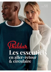 Prospectus Phildar VITRÉ 30 - Rue de la Poterie : Les essentiels en aller-retour & circulaire