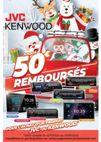 Prospectus LDLC Valence : Jusqu'à 50€ remboursés avec JVC et KENWOOD