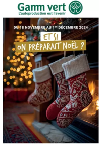 Prospectus Gamm vert COURNON D AUVERGNE : Et si on préparait Noël ?