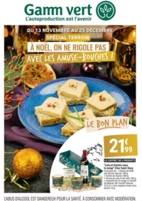 Prospectus Gamm vert BONNY SUR LOIRE : Spécial Noël