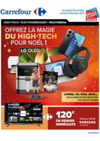 Prospectus Carrefour city NANTES 24 boulevard Winston Churchill : OFFREZ LA MAGIE DU HIGH-TECH POUR NOËL