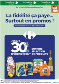 Prospectus Carrefour city AJACCIO DEL PELLEGRINO : J'PEUX PAS, J'AI PROMOS DU 1ER AU 31 DÉCEMBRE 2024