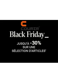 Prospectus Courir MONT SAINT MARTIN : Black Friday : jusqu'à -30%