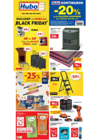 Prospectus Hubo Herentals : Black Friday