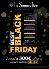 Prospectus Boulanger Annemasse : OFFRE La Sommelière : jusqu'à 300€ offerts Black Friday