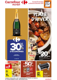 Prospectus Carrefour Market AVRANCHES : LES PLATS D'HIVER