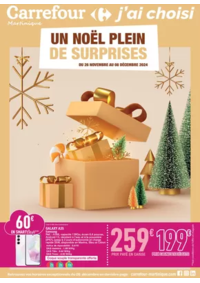 Prospectus Carrefour SALAISE SUR SANNE : Carrefour UN NO&Euml;L PLEIN DE SURPRISES