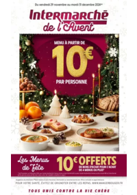 Prospectus Intermarché Super Sarrians : EVEN MENU DE FIN D'ANNEE