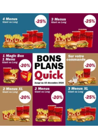 Prospectus Quick NICE 11 Rue Havely : Bons plans